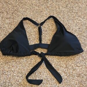 Black Triangle Bikini Top